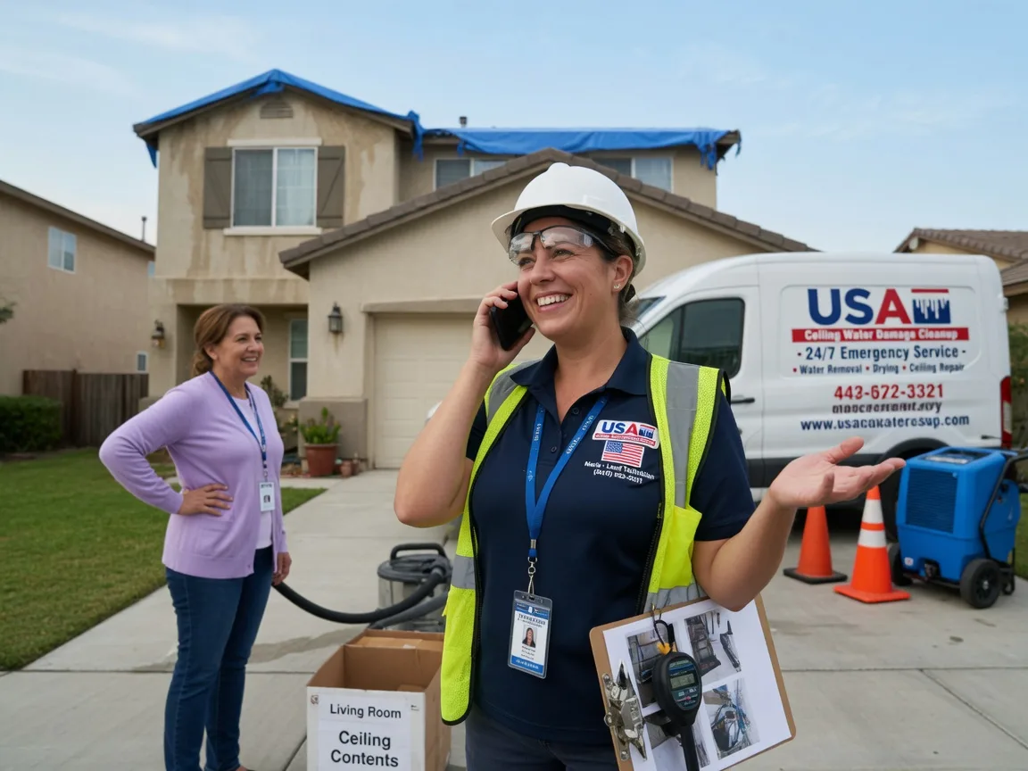 Ceiling Water Damage Restoration Vian, OK FAQs