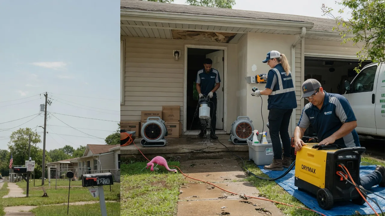 Storm Damage Water Removal in Vian, OK near me